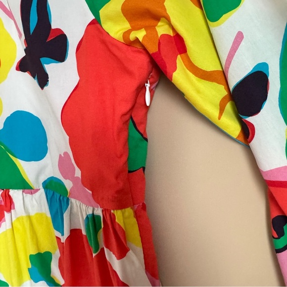 J.Crew Tiered Popover Dress – Ratti® Jardin Floral – Size Small – Fully Lined - Picture 7 of 10